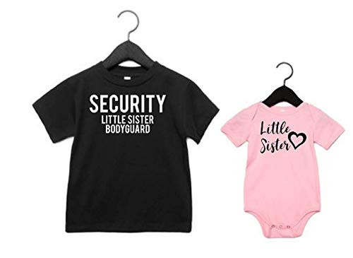 Security Little Sister Bodyguard Little Sister Big Brother Little Sister Shirts