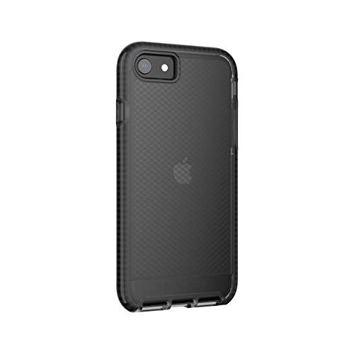 tech21 Evo Check for Apple iPhone 7/8 and SE (2020) Phone Case with Bacteria Fighting Antimicrobial and 12ft. Drop Protection - Smokey/Black