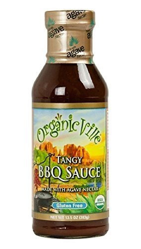Organicville BBQ Sauce, Og, Tangy/Spicy, 13.50-Ounce (Pack of 3)