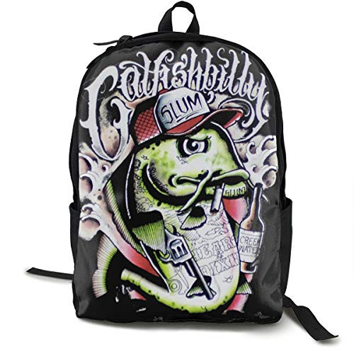 Yelawolf Backpack Unisex College School Backpack Casual Travel Hiking Laptop Backpack Rucksack Schoolbags Book Bag Daypack