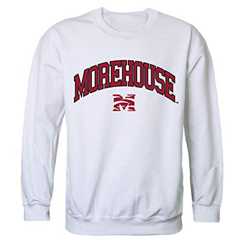 W Republic Morehouse College Campus Crewneck Pullover Sweatshirt Sweater White Large