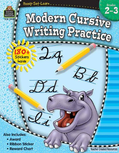 Teacher Created Resources RSL: Modern Cursive Writing Practice (Gr. 2 3)