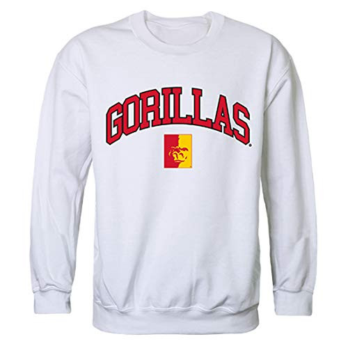 Pittsburg State Gorillas NCAA Men's Campus Crewneck Fleece Sweatshirt - White, X-Large