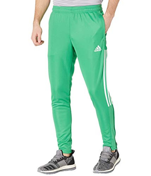 adidas Mens Tiro Track Pants Vivid Green/White Small