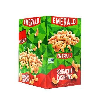 Emerald Cashew Tube Sriracha 12 Count