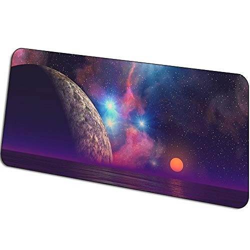 Mouse Pad,Writing Desk Pad Protector,Office Desk Mat,Starry Sky?Laptop Desk Pad,Waterproof Desk Writing Pad for Work, Gaming,Office,Home,6003003mm