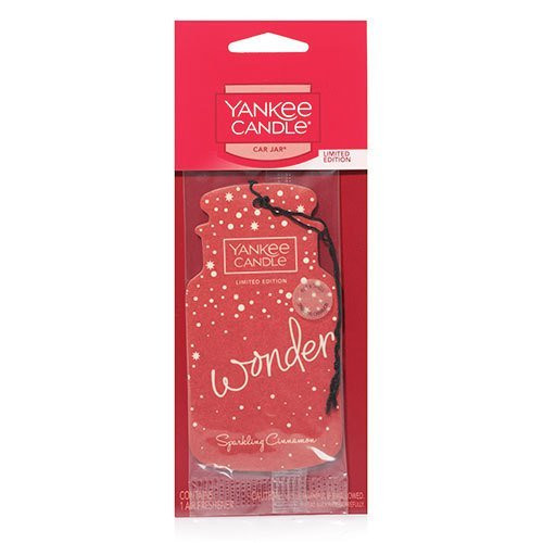 Yankee Candle Classic Car Jar Air Freshener - Christmas (Sparkling Cinnamon)
