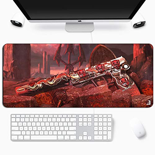 Mouse Pad,Writing Desk Pad Protector,Office Desk Mat,Laptop Desk Pad,King of AK?Waterproof Desk Writing Pad for Work, Gaming,Office,Home,8003003mm