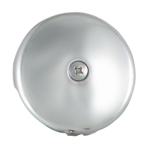LDR Industries 502 5115 Single Hole Waste and Over Flow Plate, Chrome Plated