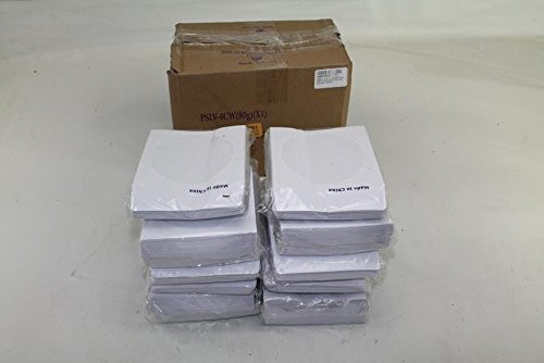 1000 pcs White CD DVD Paper Sleeves Envelopes with Flap and Clear Window 1000 pcs White CD DVD Paper Sleeves Envelopes with Flap and Clear Window