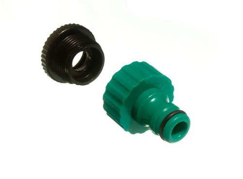 QUICK FIX SNAP FIT GARDEN TAP TO HOSE CONNECTOR WITH REDUCER (pack of 8)