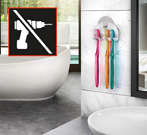 Metaltex USA Artic Easy Fix Toothbrush Holder Metaltex USA Artic Easy Fix Toothbrush Holder