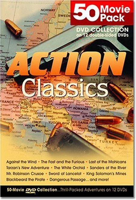 Action Classics 50 Movie Pack DVD Collection Action Classics 50 Movie Pack DVD Collection