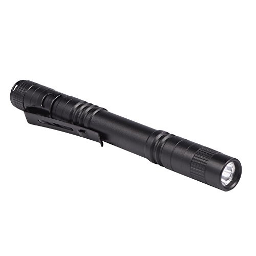 Pen Clip Light - Mini Portable LED Pen Clip Pocket Flashlight High Bright Light Torch Lamp Battery Powered