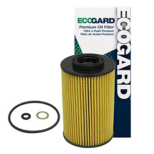 EcoGard X5848 Premium Cartridge Engine Oil Filter for Conventional Oil Fits Hyundai Genesis 3.8L 2009-2014, Veracruz 3.8L 2008-2012, Santa Fe 3.3L 2009, Sonata 3.3L 2009-2010