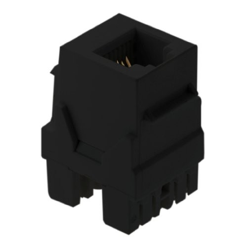 Legrand - On-Q WP3425BK 6P6C Keystone Connector, Black