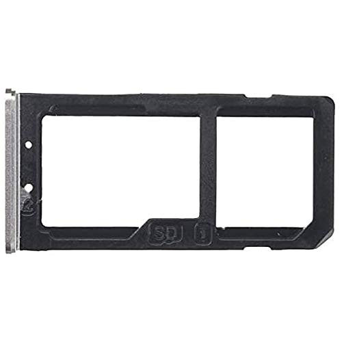 BisLinks for Nokia 6 2017 Micro SD Memory Sim Card Tray Slot Holder Silver Replacement