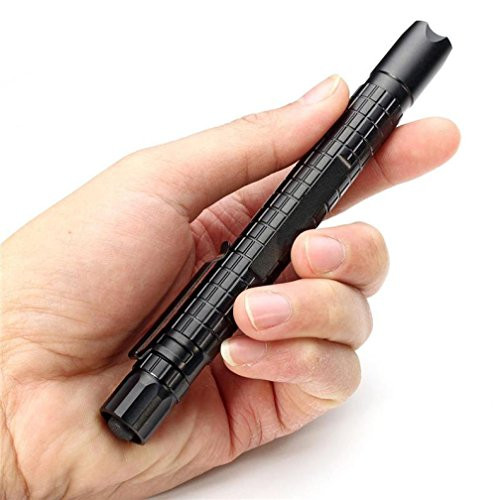 Handheld Flashlights?Lookatool Tactical Mini Pen Pocket CREE XP-E R2 LED 1000LM Flashlight Torch