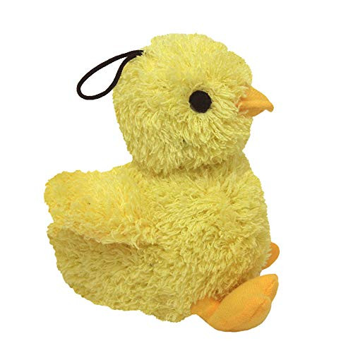 Multipet Look Who's Talking Plush Chick 5-Inch Dog Toy, 27165
