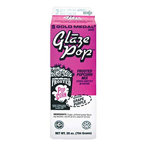 Popcorn Supply   Glaze Pop Flavors   by Gold Medal Products (Grape)
