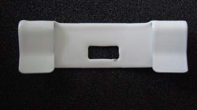 Amazing Drapery Hardware 15 Pack Vertical Blind Vane Saver~Ivory Curved Repair Clips ~ Fixes Broken Holes