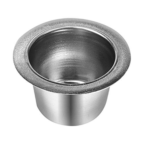 UPKOCH Coffee Capsule Stainless Steel Refillable Reusable Coffee Pod Holder Filter Set for Espresso Nespresso Capsule Pod