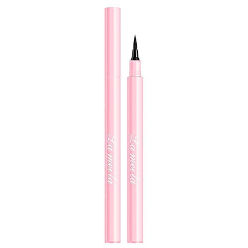 1 Pcs Professional Slim Waterproof Matte Liquid Eyeliner Pens Smudge Proof Long Lasting Quick Drying Eyeliner Pencils Micro Eye Liner Pen Eye Makeup Black