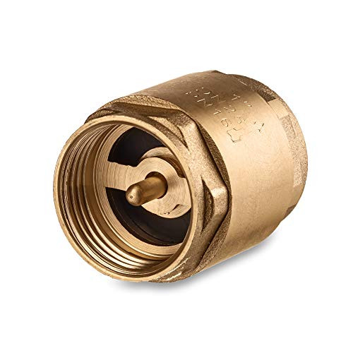 Thread Brass Float Reinforced One Way Check Valve 1 inch NPT Female