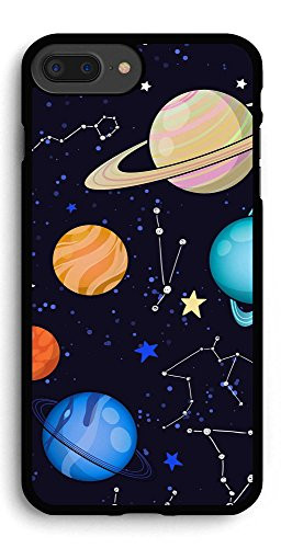 QJ CMJ Planets Stars and Zodiac Constellations Graphic Design iPhone case for iPhone 7 Plus iPhone 8 Plus