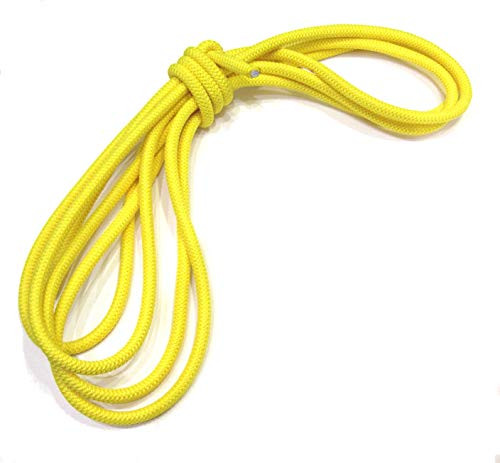 7mm (Approximately 1/4 inch) Elastic Bungee Polyester Cord (10ft, yellow)