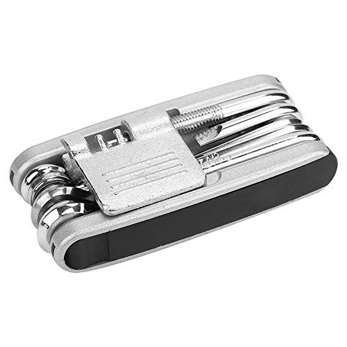 Yosoo Health Gear Portable Bicycle Repair Tool, Mountain Bike Multitool, 13 in 1 Folding Design Multifunction Mountain Bike Maintenance Kit Set for Repairing Bicycle