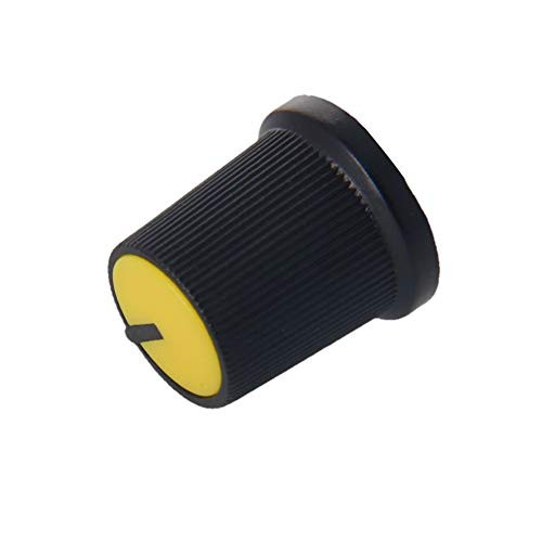 Fielect Potentiometer Control Knob 40Pcs 6mm Insert Shaft 15x15mm Plastic Potentiometer Volume Control Rotary Knob Yellow Fielect Potentiometer Control Knob 40Pcs 6mm Insert Shaft 15x15mm Plastic Potentiometer Volume Control Rotary Knob Yellow