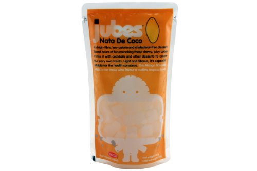 Jube Nata De Coco with 100percent Coconut Water (Mango Flavor) - 12.7oz (Pack of 1)