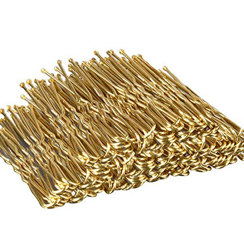 Blonde Waved Hair Bobby Pins Grips Clips Bobby Pins U Shape Hair Clips Hair Crips for Women Girls and Hairdressing 100PCS Blonde Waved Hair Bobby Pins Grips Clips Bobby Pins U Shape Hair Clips Hair Crips for Women Girls and Hairdressing 100PCS