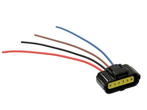 Michigan Motorsports Mass Air Flow MAF Pigtail FIts 1996 to 2004 4.6 Mustang 4 WIRE connector plug