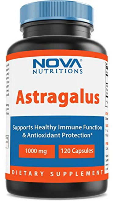 Nova Nutritions Astragalus 1000 mg 120 Capsules