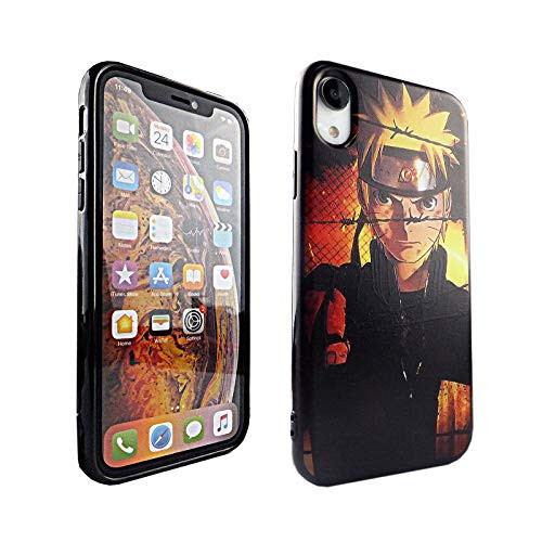 iPhone XR 6.1 Inch TPU Case CASEVEREST 3D Print Design Slim Fit Cover iPhone XR Naruto Uzumaki Barb Wire