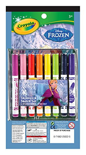 Crayola Frozen 16ct PipSqueak Marker  and  Paper