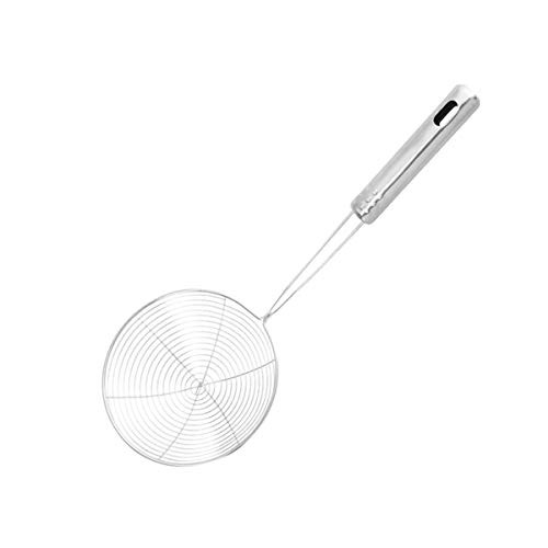 UPKOCH Spider Strainer Wire Skimmer Mesh Stainless Steel Handle Skimmer Spoon Ladle for Noodle Pasta Spaetzle Chips Spaghetti (Silver) 1pc 13cm UPKOCH Spider Strainer Wire Skimmer Mesh Stainless Steel Handle Skimmer Spoon Ladle for Noodle Pasta Spaetzle Chips Spaghetti (Silver) 1pc 13cm
