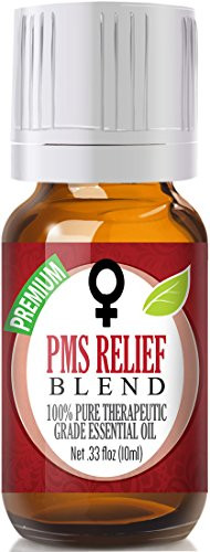 PMS Relief Blend Essential Oil - 100percent Pure Therapeutic Grade PMS Relief Blend Oil - 10ml