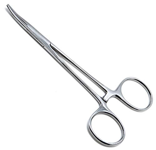 Mosquito Hemostat Curved Forcep 5 inch Locking Handle Surgical Picking Instruments