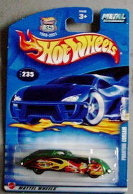 Hot Wheels 2002 Phantom Corsair #235 Mainline GREEN