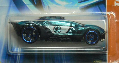 Hot Wheels Track Stars Series #3 Split Decision Black And Blue #2007-111 Collectible Collector Car Mattel