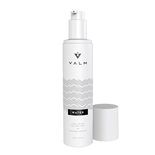 Valm Water Based Personal Lubricant - Sex Lube for Women, Men, and Couples - 8.5 Ounce Pump