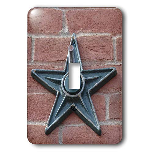 3dRose lsp_6393_1 Star Anchor Photographed By Single Toggle Switch, Multicolored