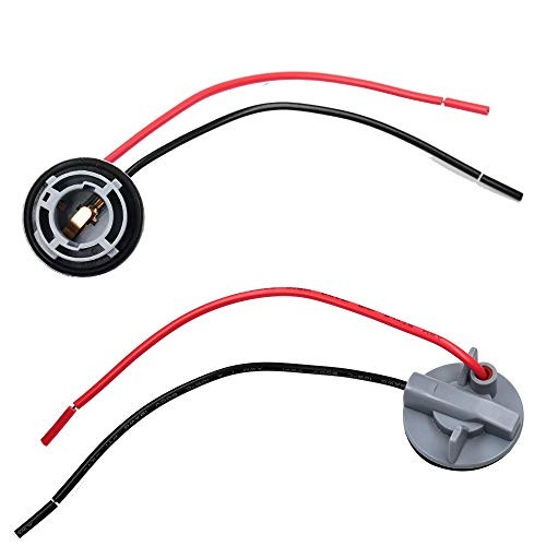 YUNPICAR 1156 BA15S Wiring Harness Sockets for Brake/Stop/Turn Signal/Tail Light Bulbs Sockets 2pcs(1156-180° BA15S Socket) YUNPICAR 1156 BA15S Wiring Harness Sockets for Brake/Stop/Turn Signal/Tail Light Bulbs Sockets 2pcs(1156-180° BA15S Socket)