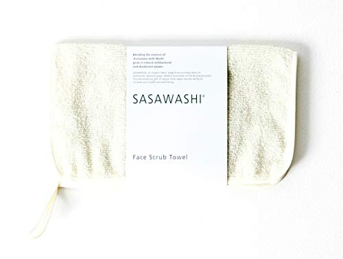 Sasawashi Exfoliating Washi Paper Face Scrub Towel