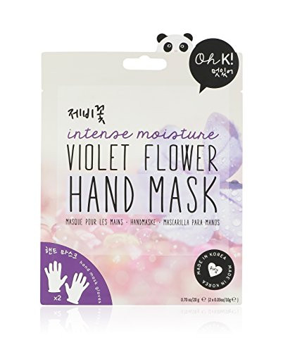 Oh K Violet Flower Intense Moisture Hand Mask