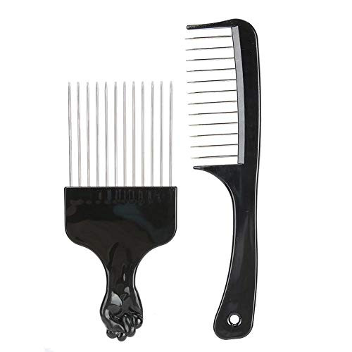 Hair Fork Comb Wide Teeth Comb Hair Pick Comb Hair Dressing Styling Modeling Comb Hair Comb Hairdressing Styling Tool