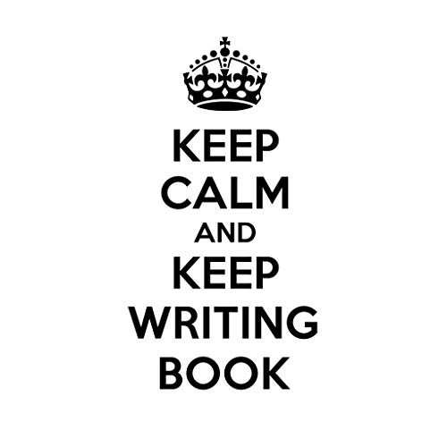 PressFans - Keep Calm and Keep Writing Book Car Laptop Wall Sticker PressFans - Keep Calm and Keep Writing Book Car Laptop Wall Sticker
